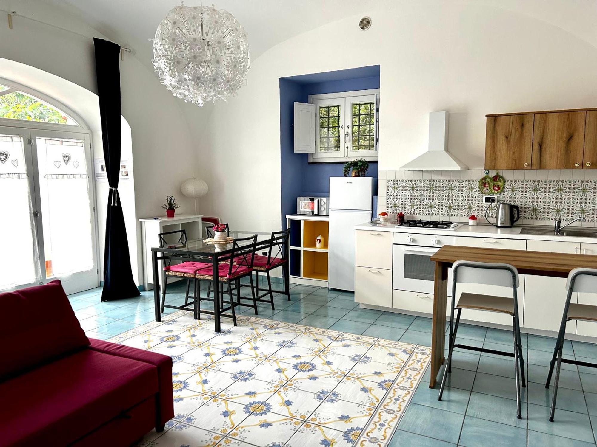 Appartement Antica Residenza La Vela à Meta Chambre photo